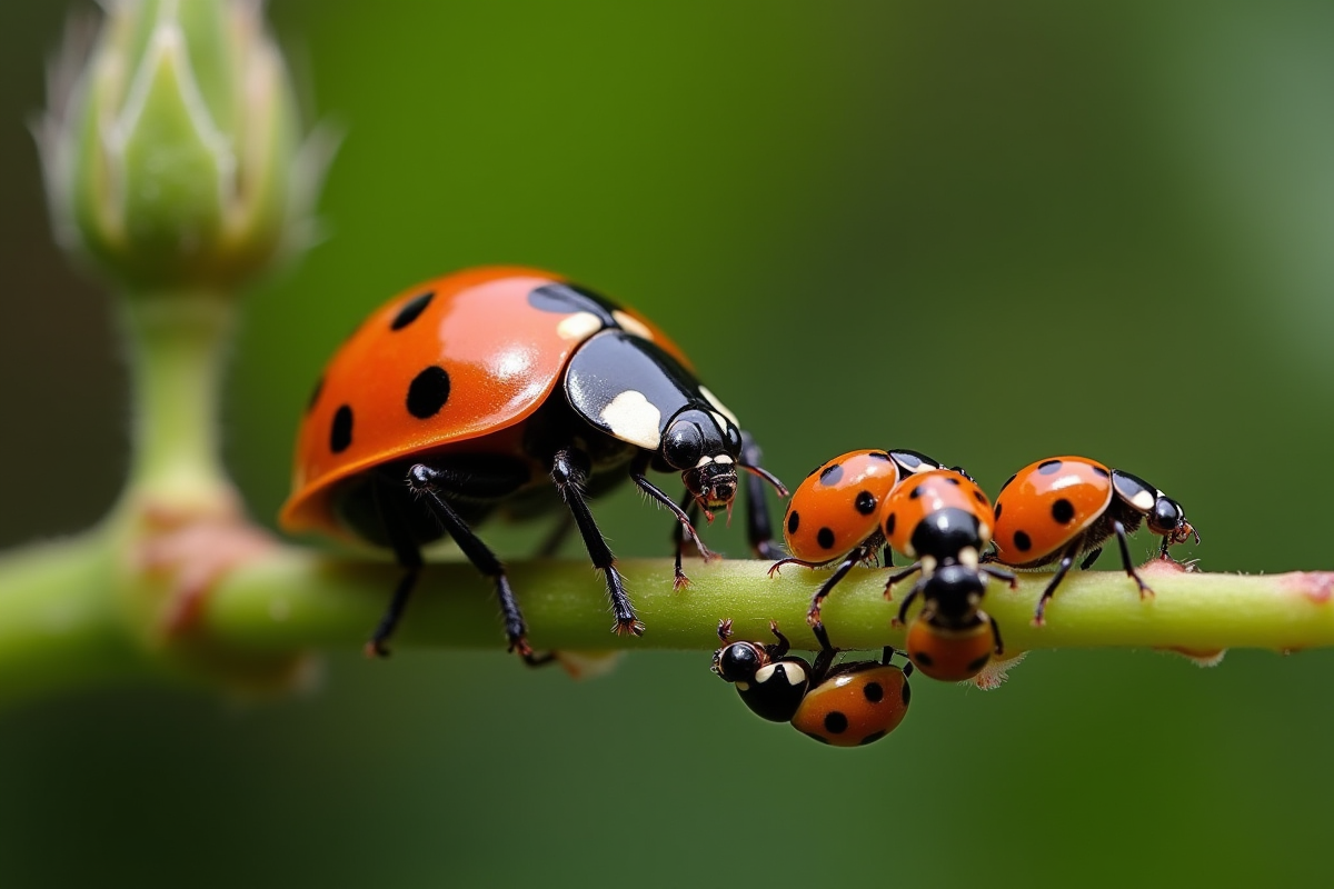 coccinelle jardin